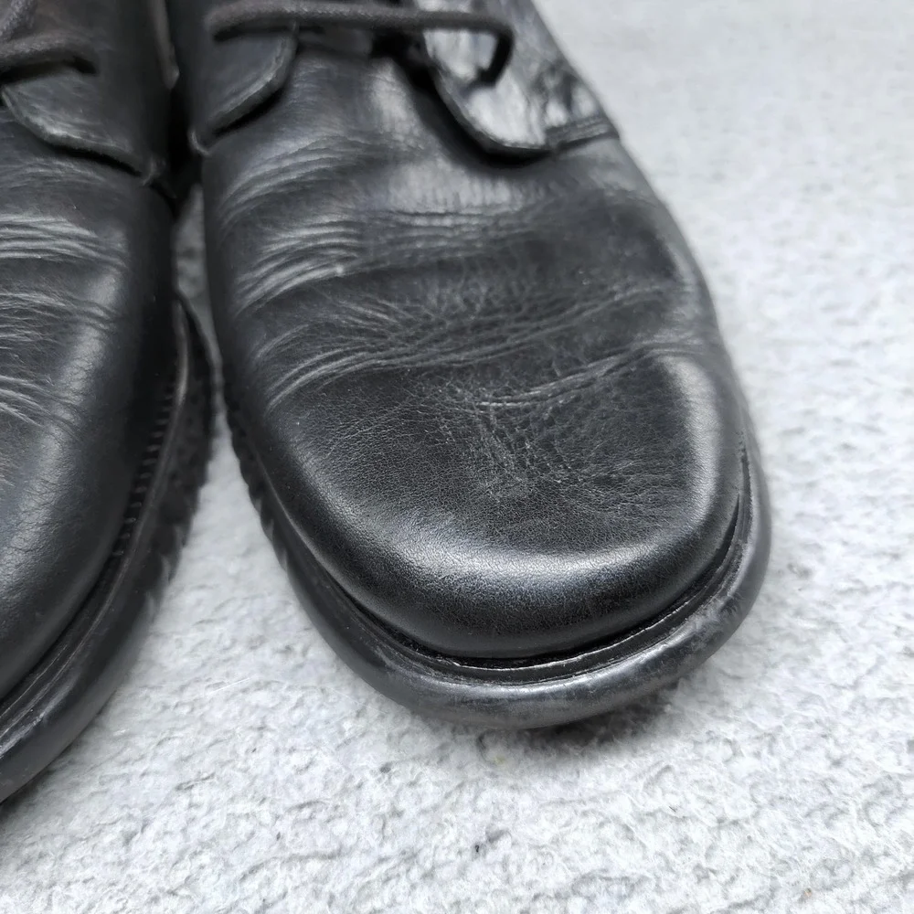 Cole Haan Chukka Boots Mens Size 11.5 Black Leather 2.ZEROGRAND Grand.OS C21984